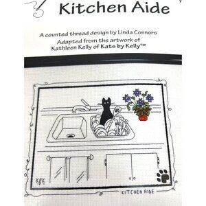 Kitchen Aide Cross Stitch Pattern By Calico Crossroads Cats